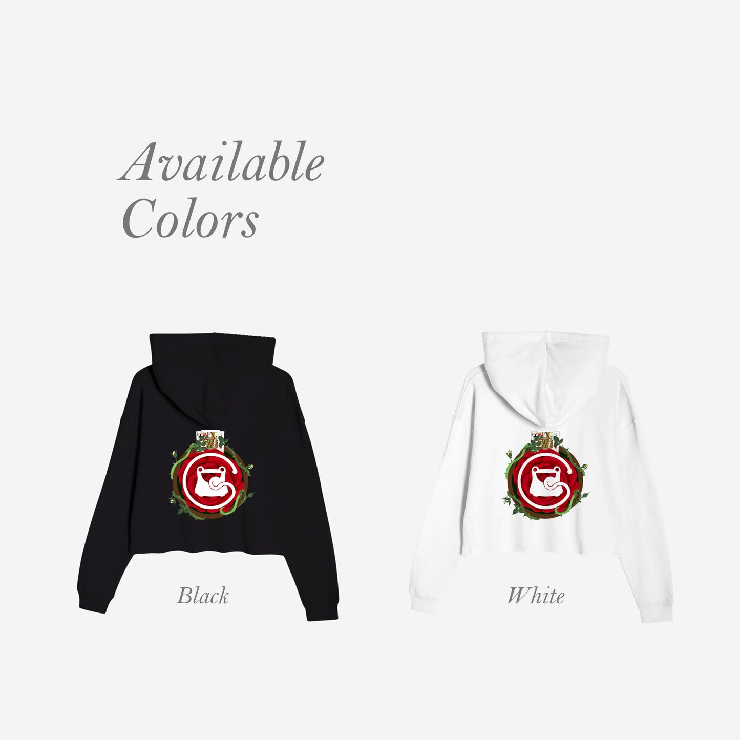 Cropped Hoodie // Rana Queen Rosa