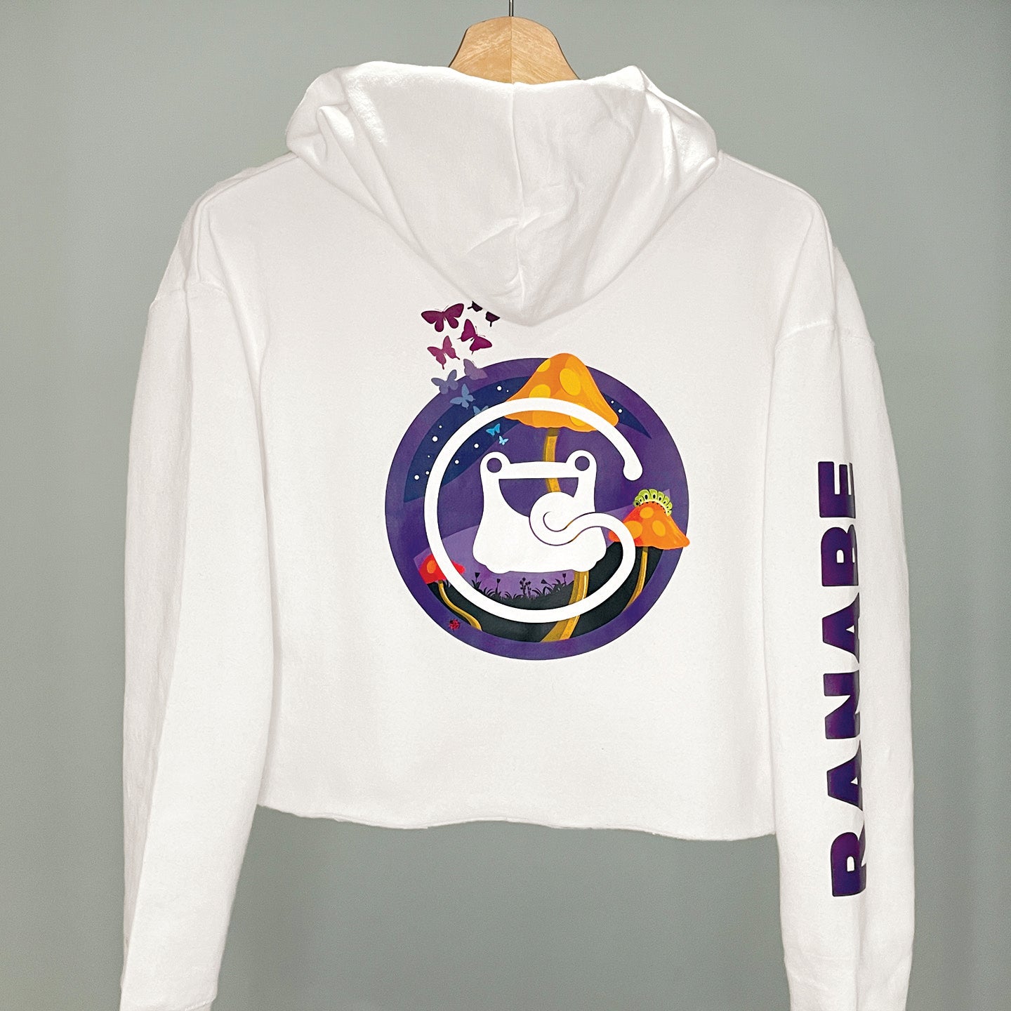 Cropped Hoodie // Rana Whimsical