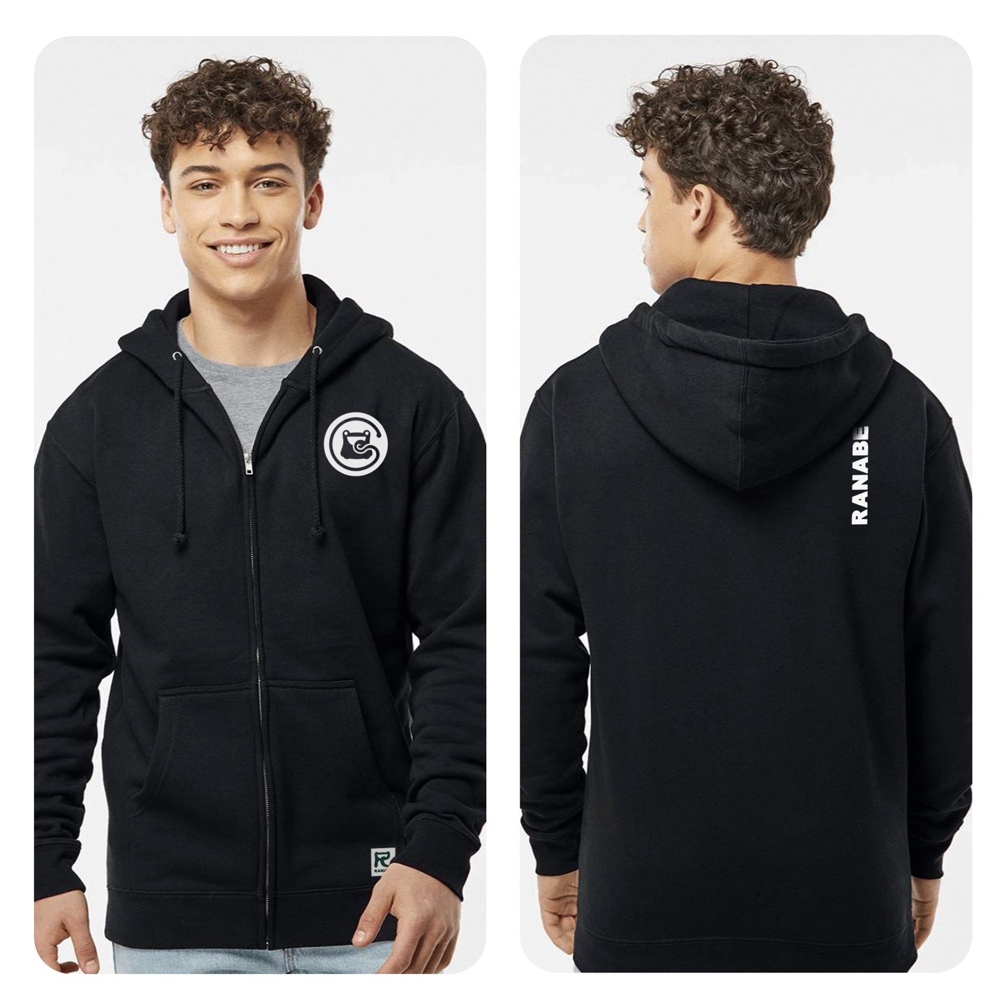 RS Zip-Up Hoodie // Black