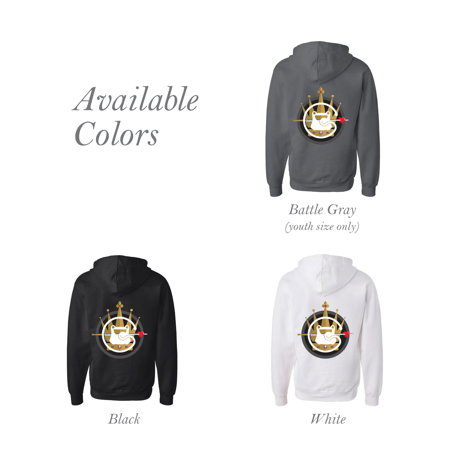Zip-Up Hoodie // Rana Crown & Gladium