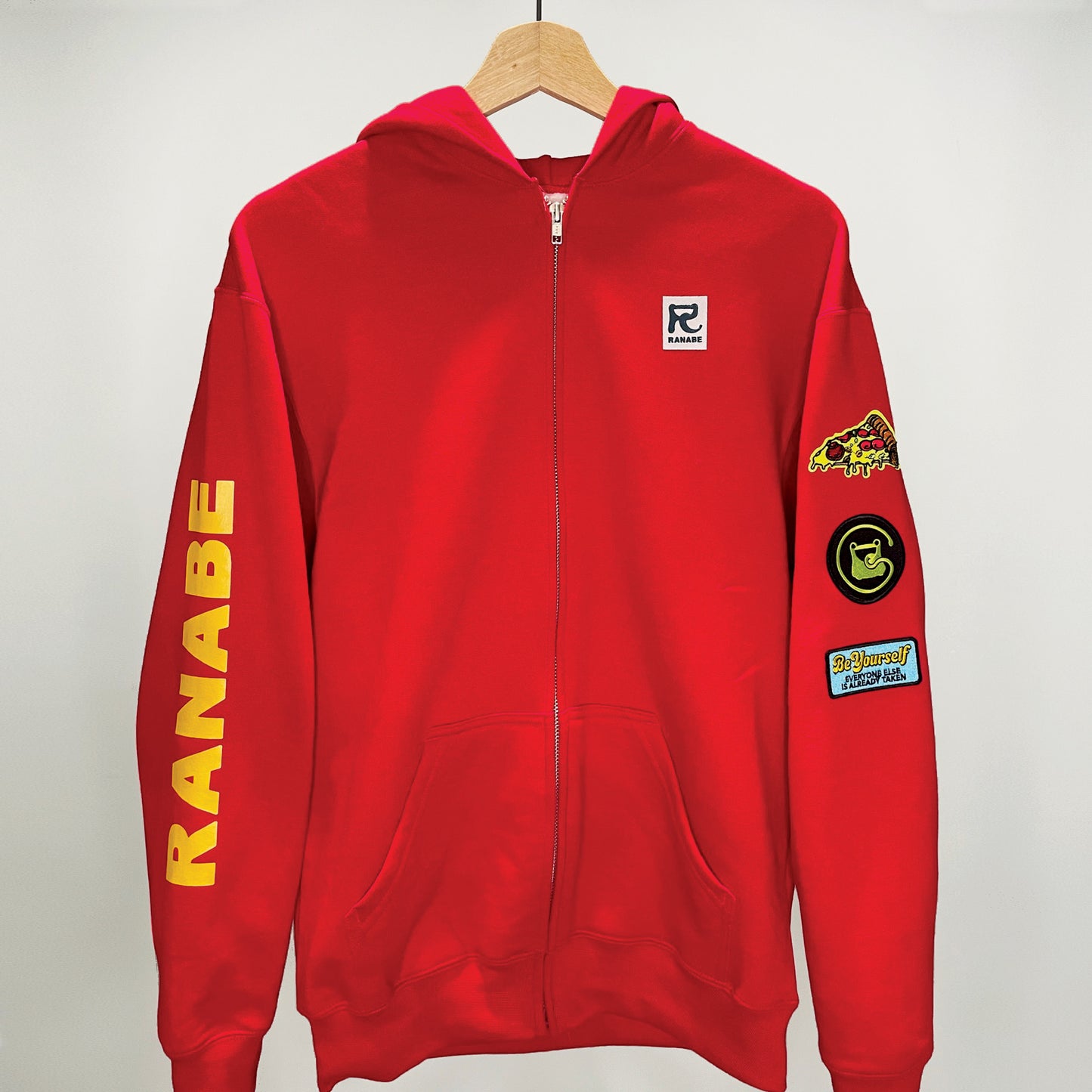 Zip-Up Hoodie // Rana Charmingly Cheezy