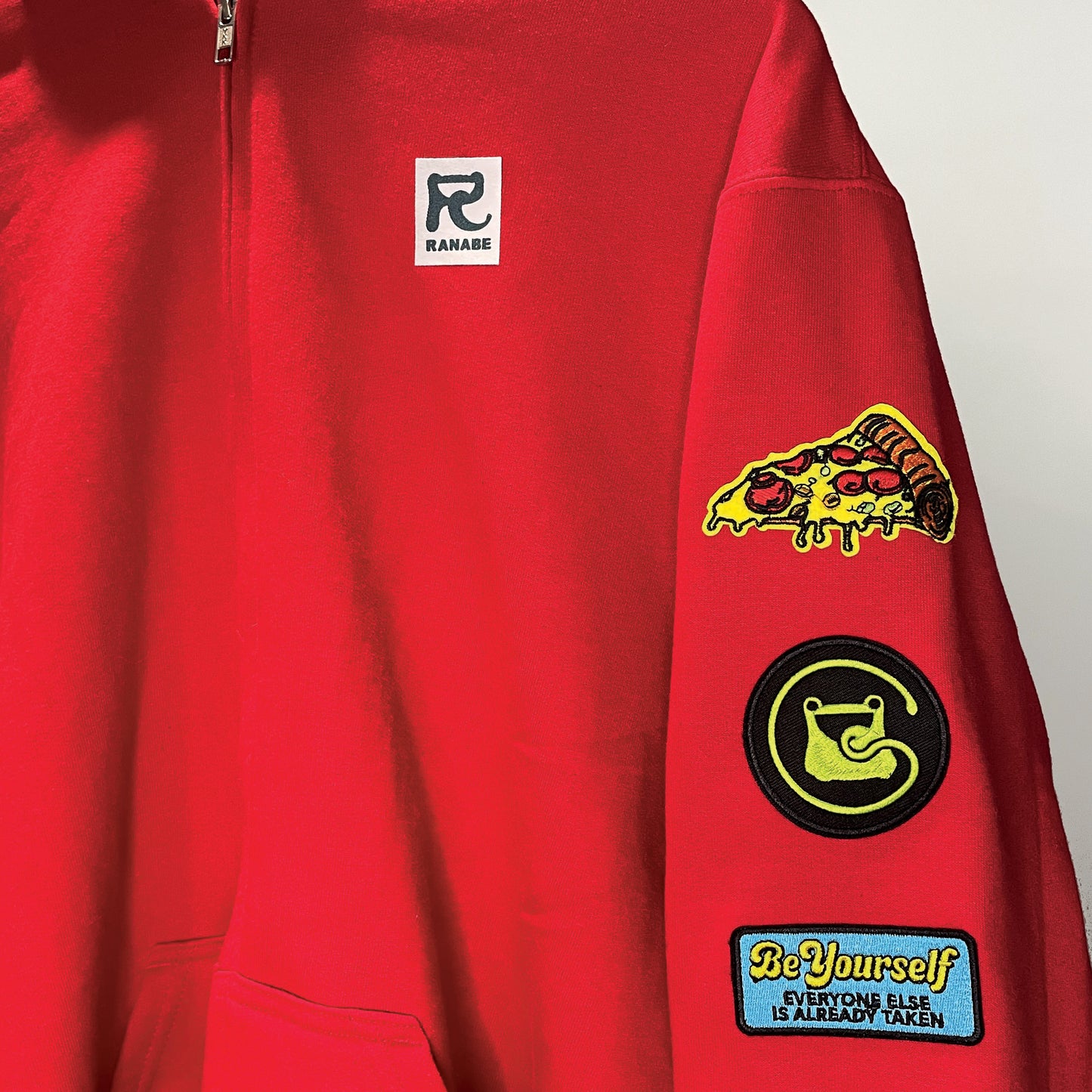 Zip-Up Hoodie // Rana Charmingly Cheezy