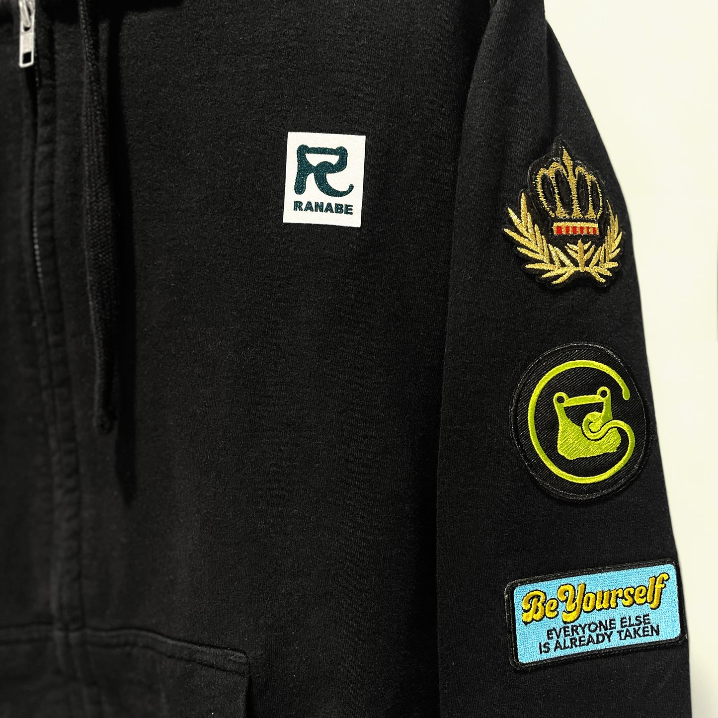 Zip-Up Hoodie // Rana Crown & Gladium