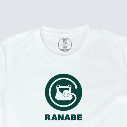 RS T-Shirt // Ranabe Mascot Green on White